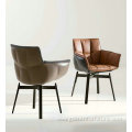 Husk Armchair with Swivel Function by Patricia Urquiola